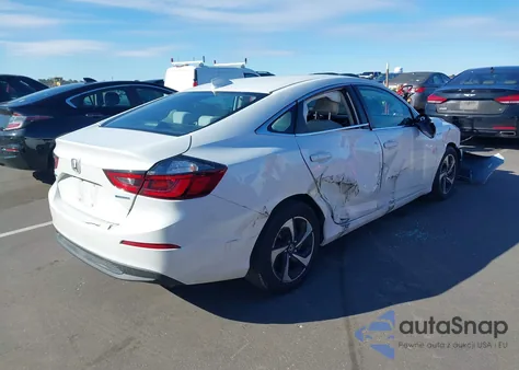 2021 Honda Insight Ex z USA, uszkodzony, nr VIN 19XZE4F52ME002185